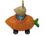 Peppa Pig In Car Train Dinosaur Carrot Jazzwares Bunny Only - $5.88