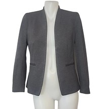 J Crew 365 Going Out Blazer Womens Size 6 Jacket Open Front Stretch Twill Gray - £40.25 GBP