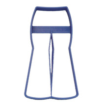 6x Vintage Flare Bell Bottoms Fondant Cutter Cupcake Topper 1.75 IN USA ... - $7.99