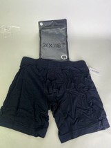 2xist Modal Luxe Boxer Brief 6in Underwear Black Beauty Mens Size S - $35.00