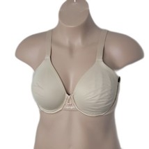 38D Vanity Fair Wired Bra ~ Beige ~ Adjustable Straps - £13.62 GBP