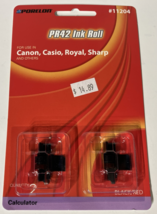 Porelon 11204 PR42 Calculator Ink Roll Black &amp; Red NEW &amp; SEALED - $20.46 CAD