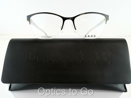 L.A.M.B. La 077 (Blk )Black 54-17-140 New With Case Ladies Eyeglass Frames - £33.54 GBP