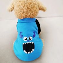 Lpoevte Pet Clothing Pet Dog Clothes Soft Thickening Warm Shirt Winter Puppy  - £12.75 GBP