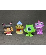 Disney Doorables Lot of 4 Figures Monsters Inc Boo Mike Roz Randall Just... - £8.59 GBP