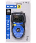 KOBALT DT-946 2545072 DIGITAL TRUE RMS MILTIMETER CAT IV 600V IP67 - NEW! - $44.98