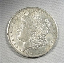 1885-O Silver Morgan Dollar VAM-10 R-3 Bar Ear Coin AL722 - £32.71 GBP