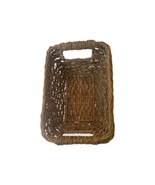 Wicker Basket 8&quot; Wide 12&quot;Long 4&quot; Deep  - $13.99
