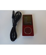 MICROSOFT  ZUNE  RED  4GB...NEW  BATTERY... - $99.99