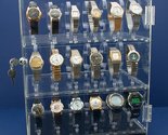 Rotating Revolving Watch Display Case Counter 4 Shows 15 1/4&quot; New - $159.86