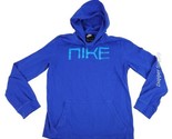 Nike Hoodie Blue Light Blue Logo Youth Size Large - £12.65 GBP
