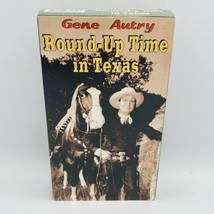 Round Up Time in Texas VHS Gene Autry, Smiley Burnette, Brand NEW SEALED - £7.63 GBP
