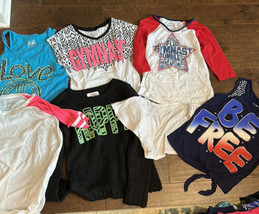 Justice Assorted girls sz 10 lot of  7 Items Sweater, Tops - $29.99