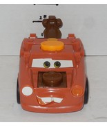 Disney Pixar Cars 5&quot; TOW MATER Tow Truck Talking Flashlight Fisher Price... - $292.40 MXN