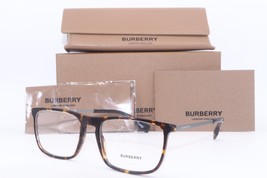 New Burberry B 2288 3002 Havana Gunmetal Authentic Frames Rx Eyeglasses 57-19 - £93.31 GBP