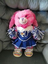 Build A Bear Babw Cheerleader 16&quot; Bunny + 2 Pc Outfit, 2 Pom Poms, Shoes(T) - £20.36 GBP