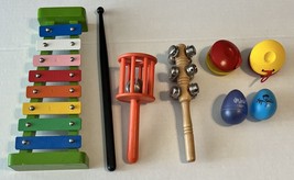 Musical Instruments - Toys for Toddlers 1-3 Baby Kids - Bells Shakers Clackers - £11.01 GBP