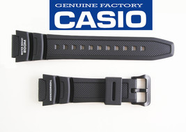 Genuine Casio Watch Band AQW-101 STRAP Black Rubber RESIN  10314483  - £24.76 GBP