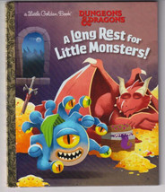 A Long Rest For Little Monsters! (Dungeons &amp; Dragons) Little Golden Book - £5.54 GBP