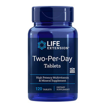 Life Extension Two-Per-Day Multivitamin &amp; Mineral, 120 Tablets - $23.65