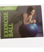 URBNFIT Exercise Ball - Black Yoga Ball in Multiple Sizes for Fitness - €4,44 EUR
