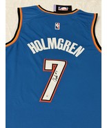 Chet Holmgren Signed Oklahoma City Thunder Basketball Jersey COA - $149.00