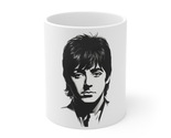 Beatles paul mccartney black and white portrait 11oz ceramic mug thumb155 crop