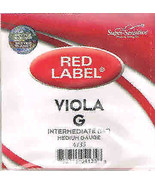 Red Label Viola G String Intermediate 14 Inch Medium Gauge (4135) - £4.48 GBP