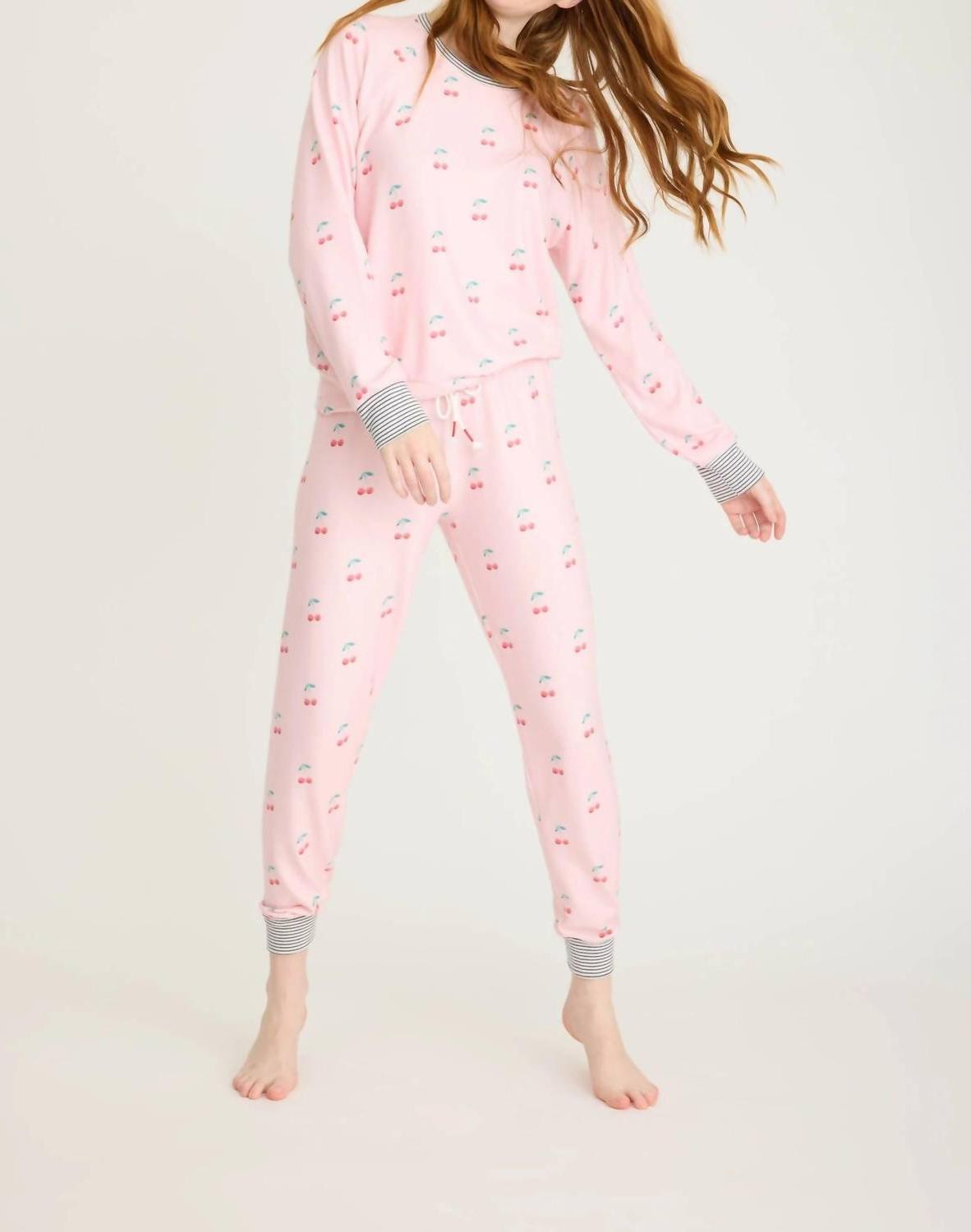 Pj Salvage Women&#39;s Life Is Sweet Cherry Top Size M - $58.41