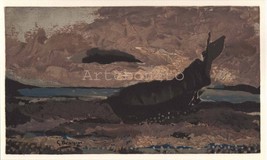 Artebonito - Georges Braque Lithograph La Barque echouee Maeght 1968 - £71.77 GBP