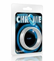 Ignite Wide Chrome Band Ring - £15.74 GBP