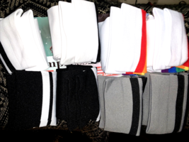 8 Pairs Compression Socks for Women / Men Knee High Running Stock hello ... - $12.75