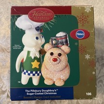 Carlton Cards Sugar Coated Pillsbury Doughboy Christmas Ornament 2004 - $14.85