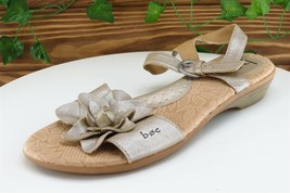 Born concept Sz 9 M Beige Ankle Strap Leather Women Sandals - £13.41 GBP