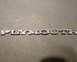 1970 Plymouth Barracuda Duster Road Runner Emblem OEM 28591 Adhesive Bac... - $26.99