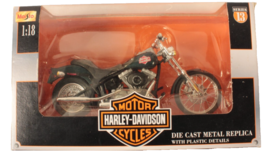 Maisto 1:18 Harley-Davidson Series 13 2002 FXSTB Night Train Motorcycle - €11,36 EUR
