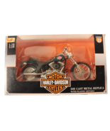 Maisto 1:18 Harley-Davidson Series 13 2002 FXSTB Night Train Motorcycle - $247.77 MXN