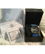 Collezio Analog-Digital Watch Blue silicone band New - $38.47 CAD