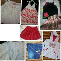 Lot Size 4 Years Clothes Lot FALL/SUMMER Shirts Shorts Skirts Dress - £29.56 GBP