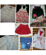LOT Size 4 Years CLOTHES LOT FALL/SUMMER SHIRTS SHORTS SKIRTS DRESS - $50.75 CAD