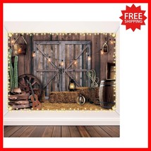 High-Definition Western Party Backdrop 13x6 ft - Create Unforgettable Me... - $855.87 MXN
