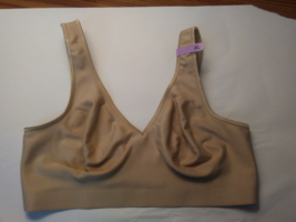 Hanes Signature Smooth Comfort Cool Wire-Fee Bra Beige G796 XL - £9.75 GBP