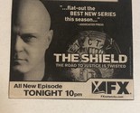 The Shield Tv Series Print Ad Vintage Michael Chiklis TPA5 - $5.93