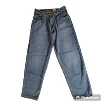 Levis SilverTab Mens 30x32 Blue Denim Silver Tag Loose Fit Baggy Cotton Vintage - $74.24