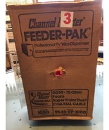 Channel Master 850ft RG59 Coax Cable Black feeder pak - $37.40