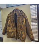 Cabela&#39;s USA GoreTex Camo Insulated Hunting Jacket Coat Mens Size XL - £54.38 GBP
