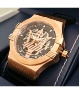 MASERATI - MEN'S AUTOMATIC WATCH POTENZA SKELETON ROSE GOLD 42mm - $740.00