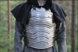 Steel Cuirass Half Body Armor ~ Chest and Back Protection ~ LARP ~ Cosplay - £211.17 GBP
