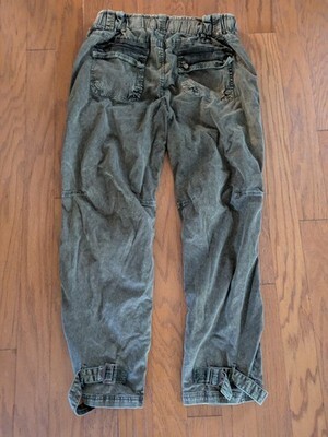 We The Free Damen Armeegrün Distressed Cargohose Größe M Item image 6