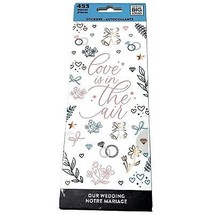 The Happy Planner Stickers Our Wedding 453 Pcs Love Bridal Planning Invitation - £9.87 GBP